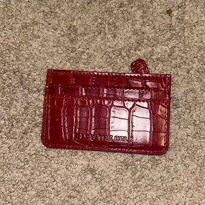 Red cardholder